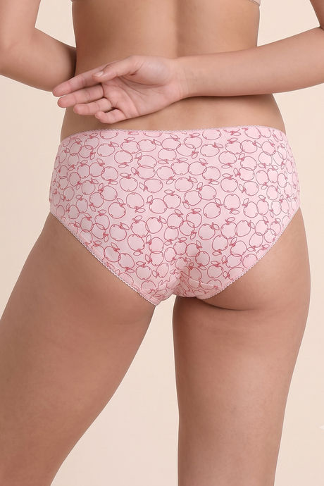 Zivame Regular Rise Full Coverage Hipster Panty (Pack of 3) - Multicolor — image 4
